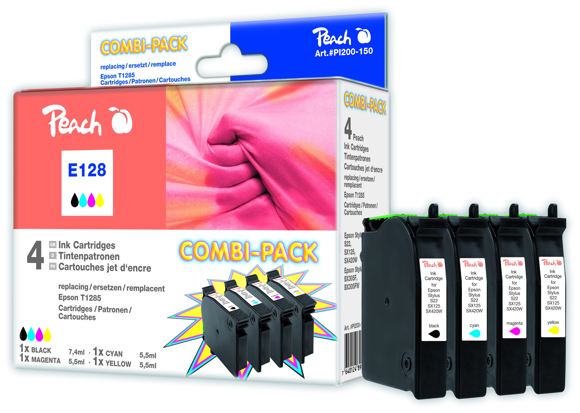 Atrament Peach T1285 Combi Pack 