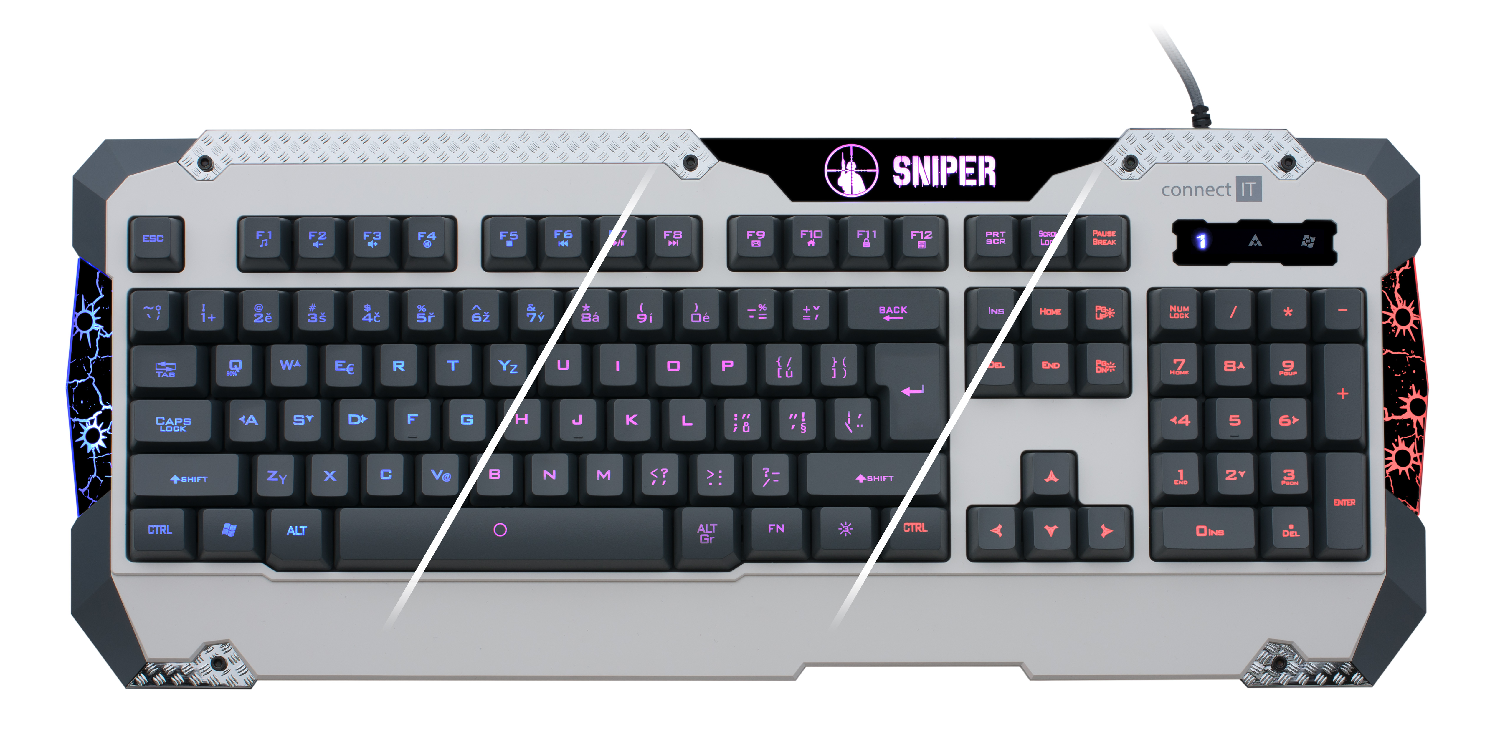 Klávesnica Connect IT SNIPER GK5