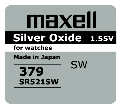 Batéria Avacom 379 Maxell knoflí