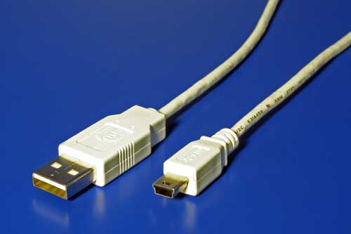 Kábel USB A(M) - miniUSB 5pin B(