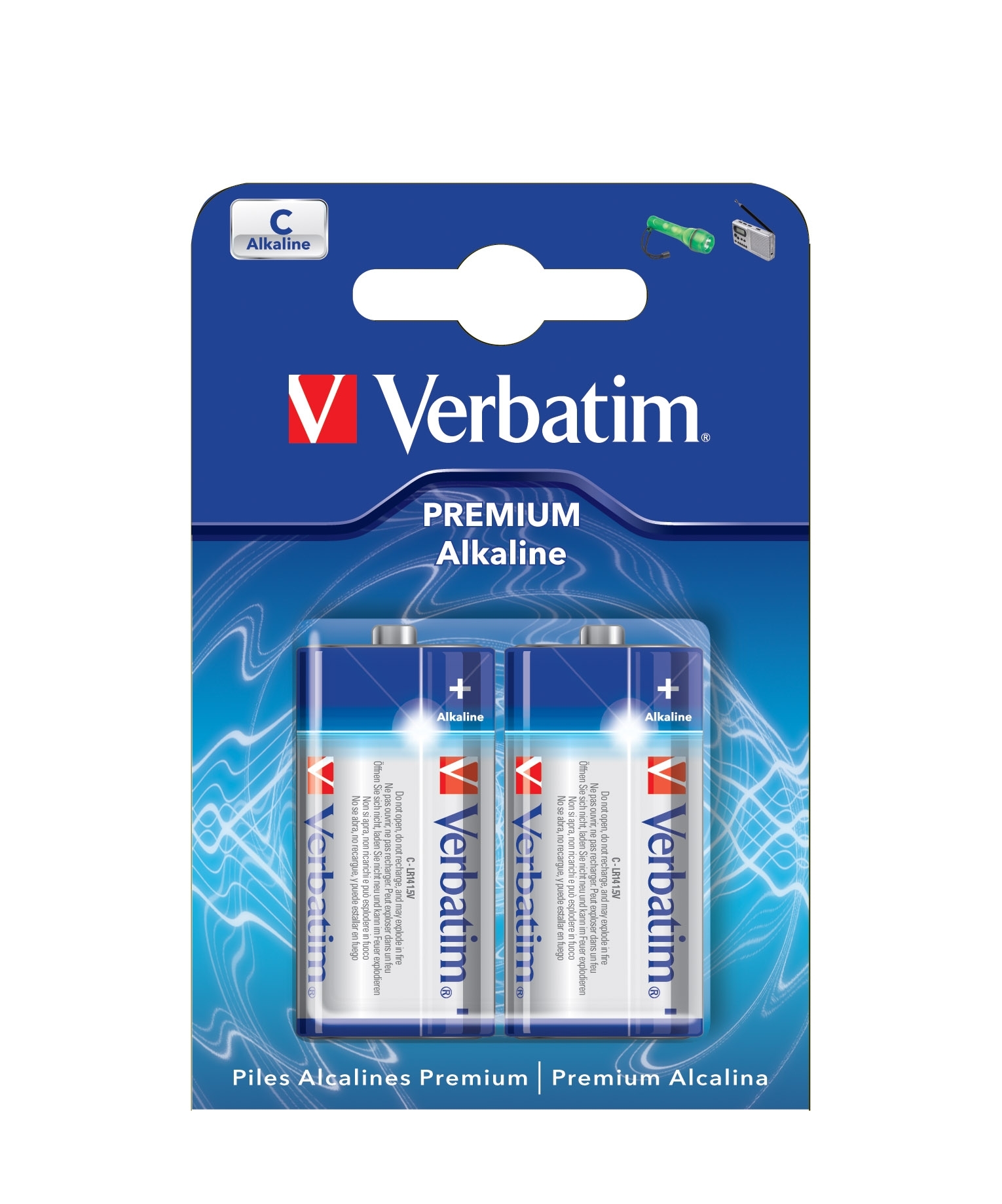 Batéria Verbatim C 1,5V Alkalick