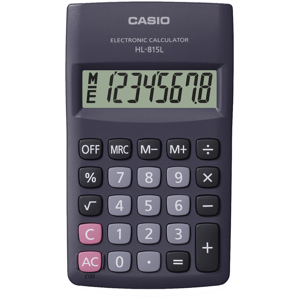 Kalkulačka Casio HL 815L BK kape