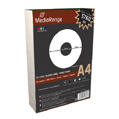 Etikety MediaRange 41mm - 118mm 