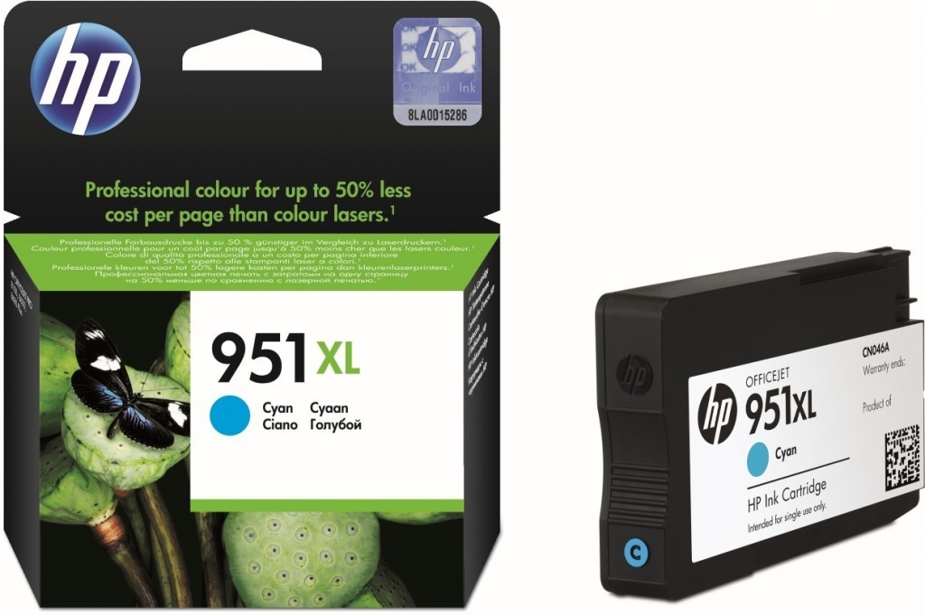 Atrament HP Ink No 951XL azurová
