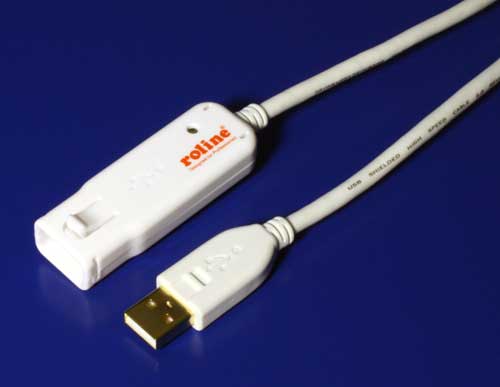 Kábel USB 2.0 aktivní prodlužova