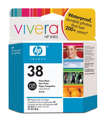 Atrament HP Ink No 38 foto černá
