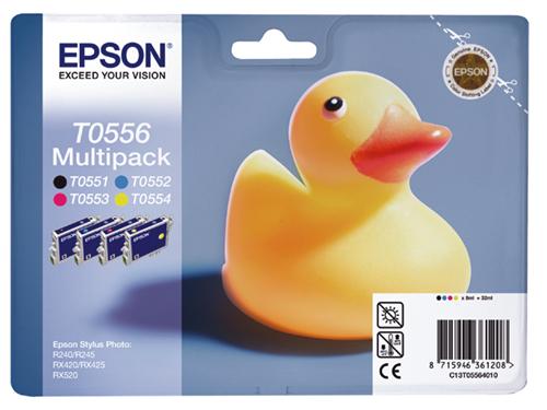 Atrament Epson T0556 barevný, Mu