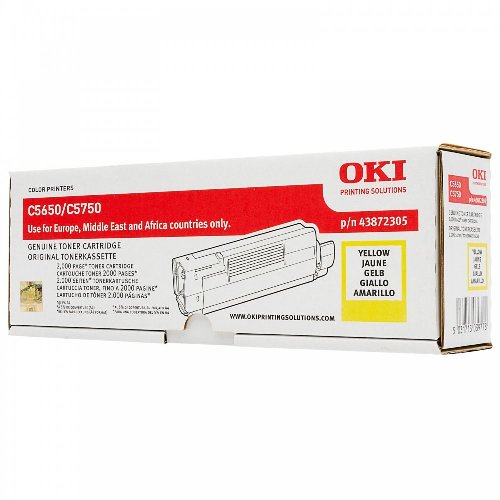 Toner OKI 43872305 do C5650/C575