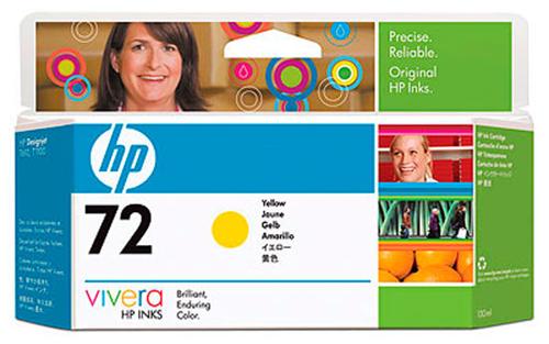 Atrament HP Ink No 72 žlutá C937