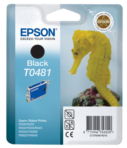 Atrament Epson T0481 černý