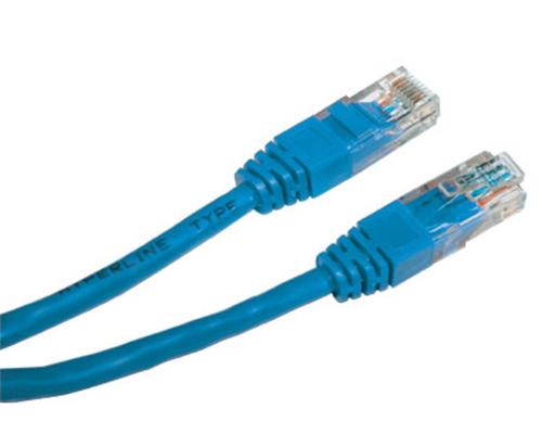 Patch kábel UTP cat 5e, 0,5m - m